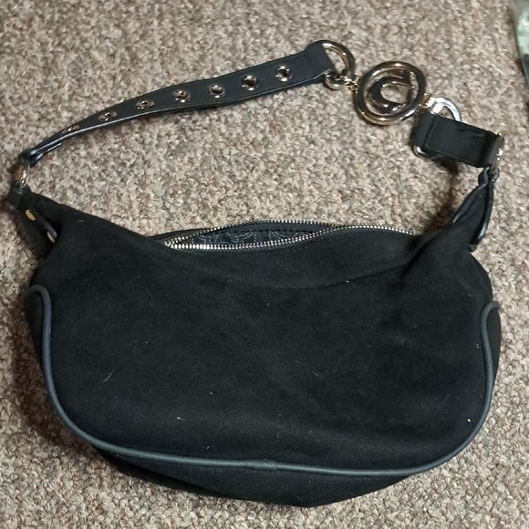 True Religion Black and Gold Patterned Bag - Picture 2 of 6